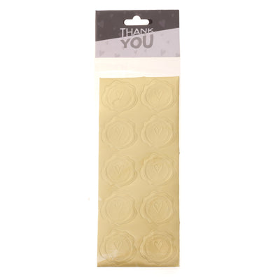 Stickere tip sigiliu de scrisoare - set 50 STK2121 - Green Print