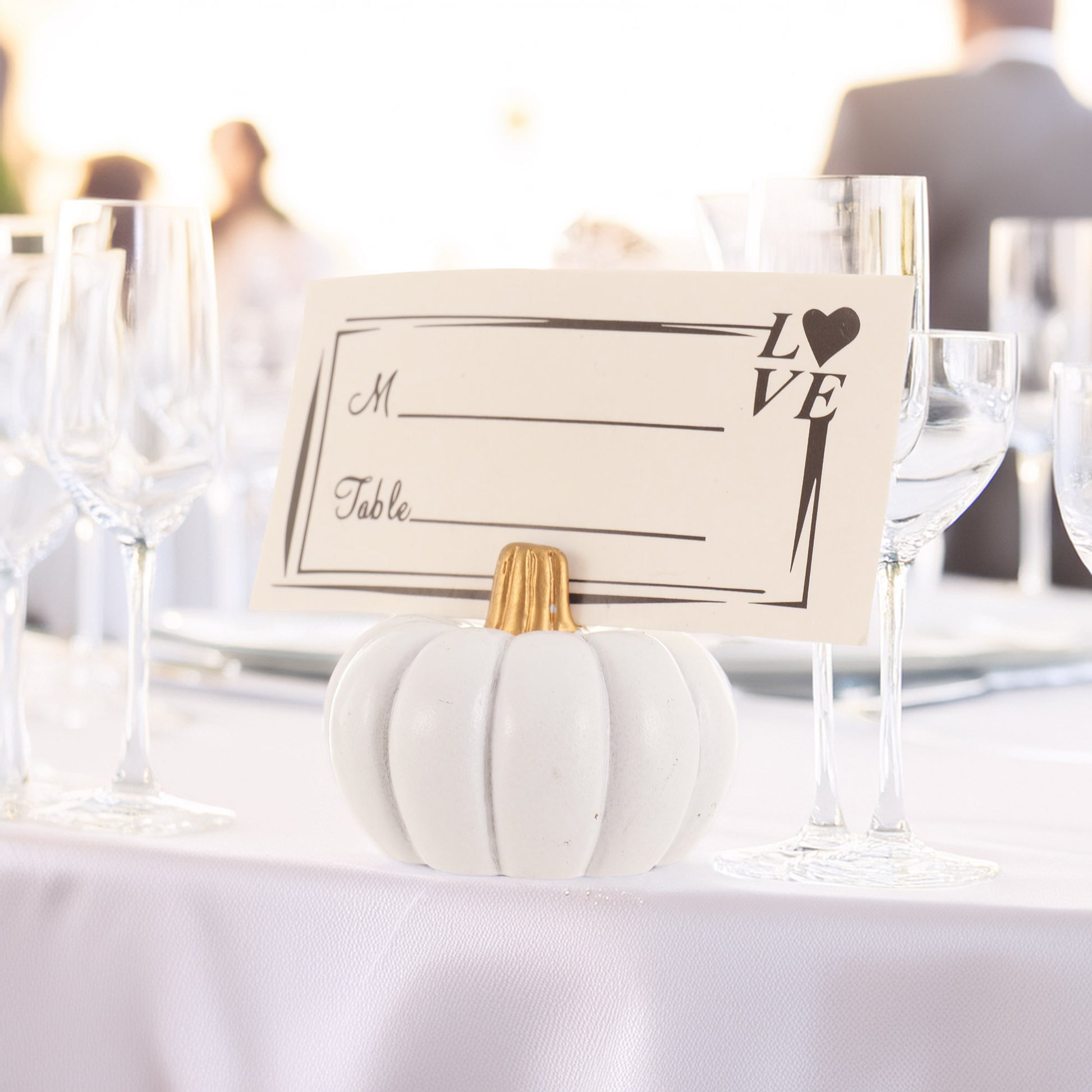Suport metalic numere de masa si place card - DOVLEAC SM200109 - Green Print