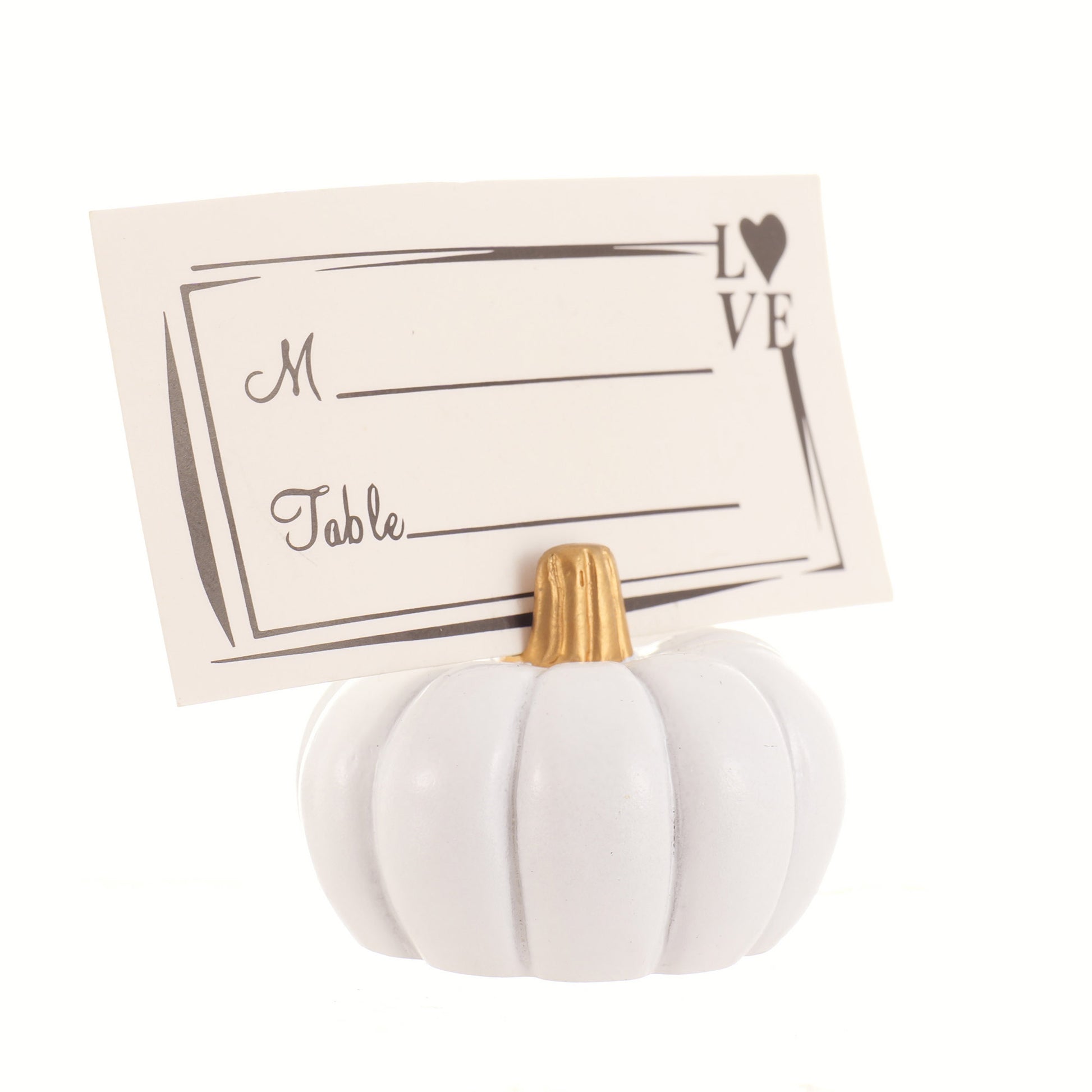 Suport metalic numere de masa si place card - DOVLEAC SM200109 - Green Print