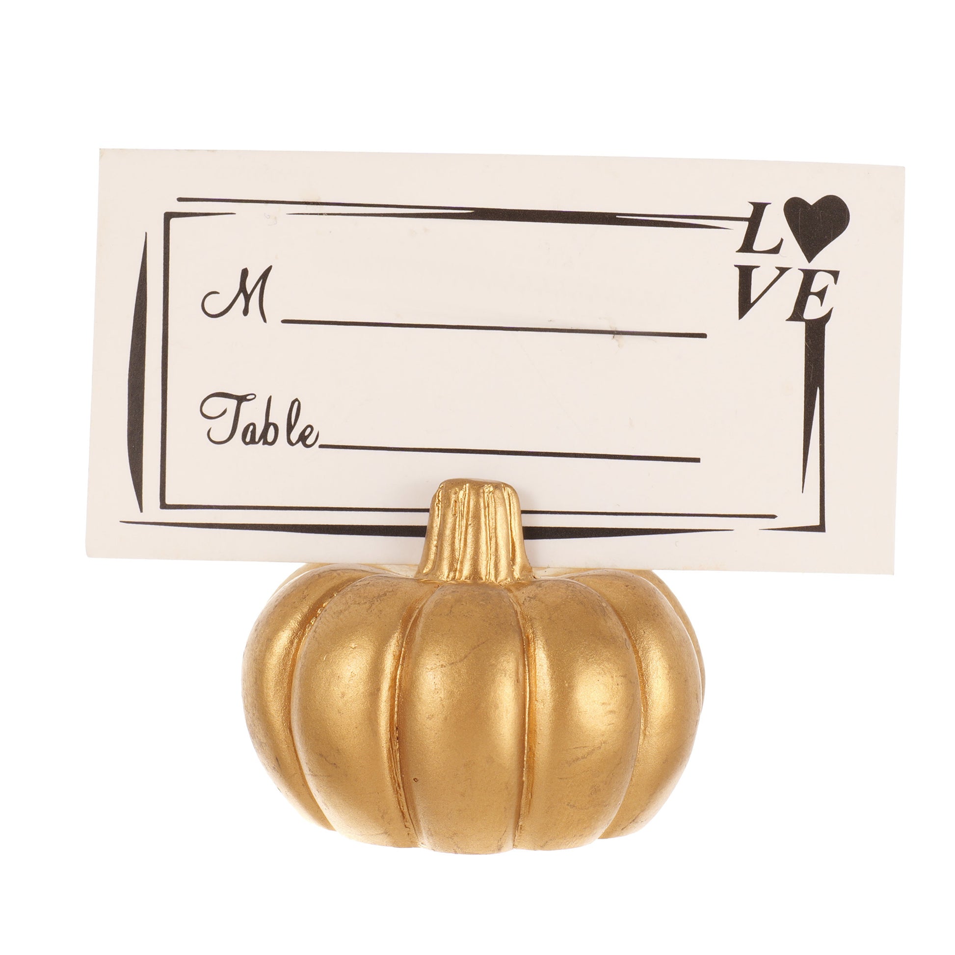 Suport metalic numere de masa si place card - DOVLEAC SM200110 - Green Print