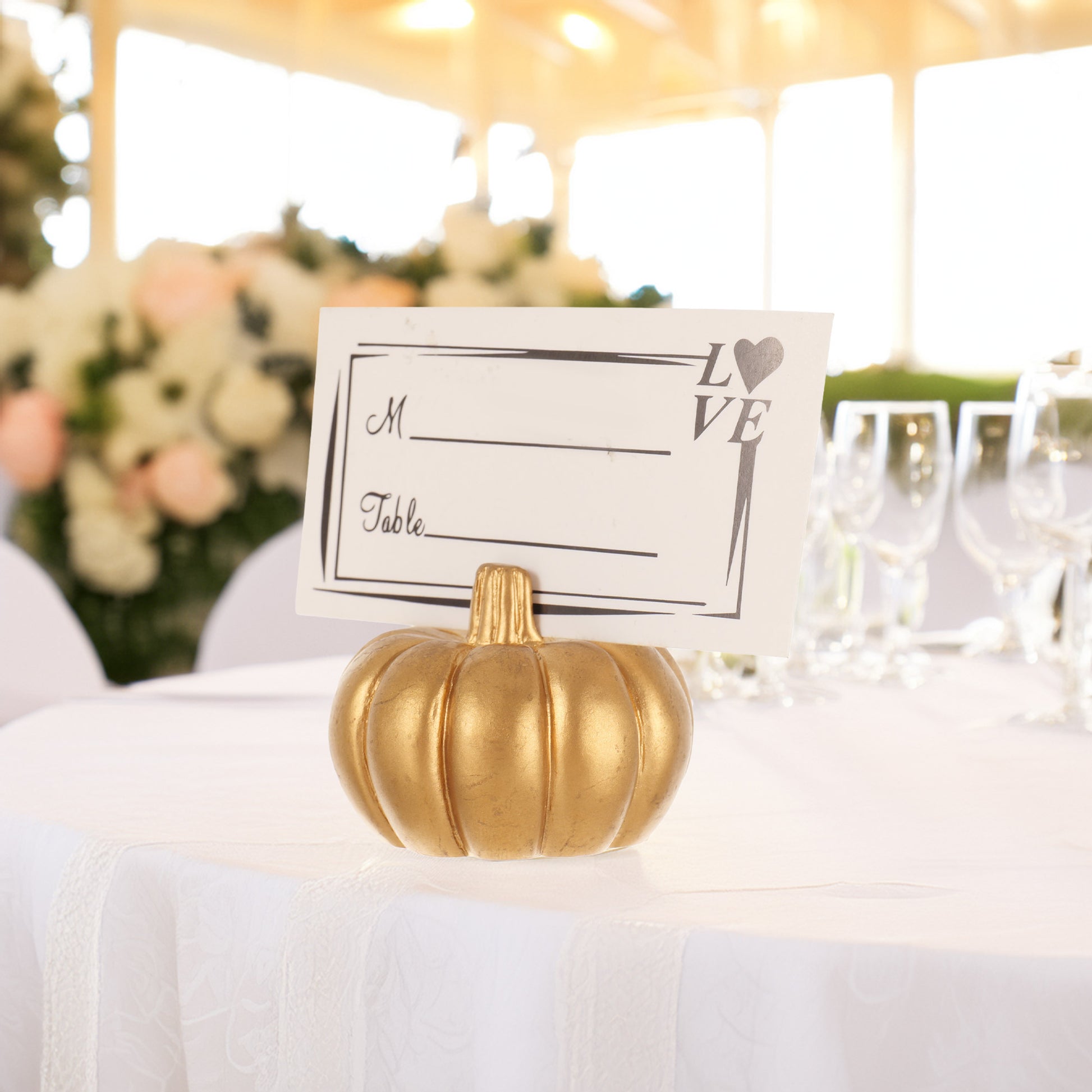 Suport metalic numere de masa si place card - DOVLEAC SM200110 - Green Print