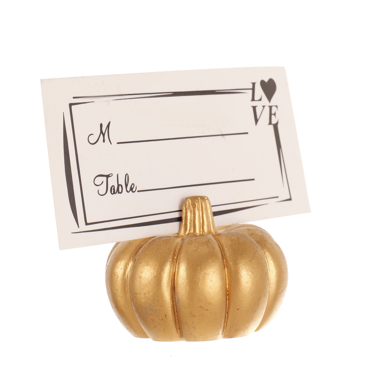 Suport metalic numere de masa si place card - DOVLEAC SM200110 - Green Print