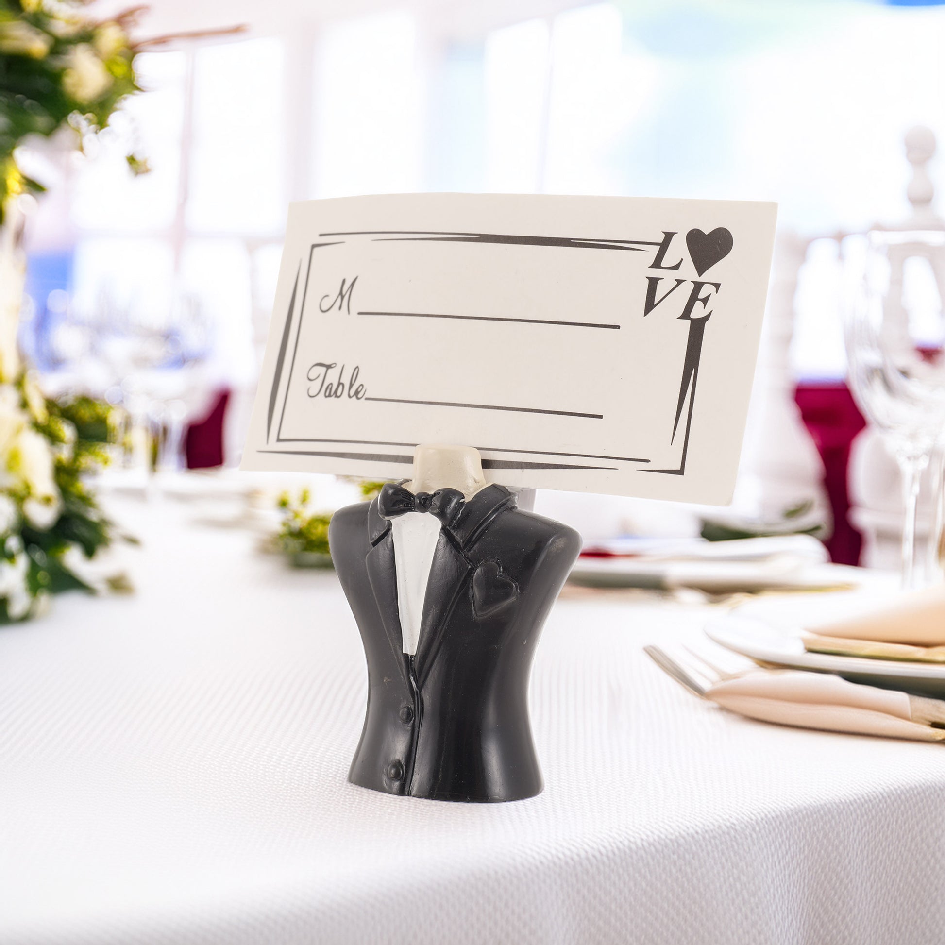 Suport metalic numere de masa si place card - MIRE SM200112 - Green Print