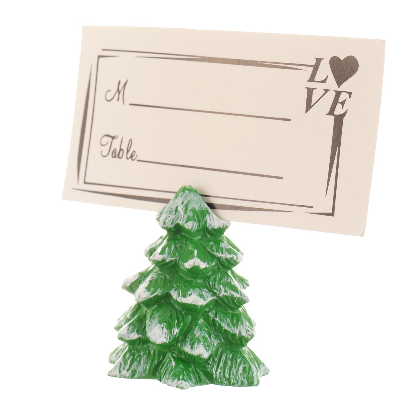 Suport metalic numere de masa si place card - BRAD SM200113 - Green Print