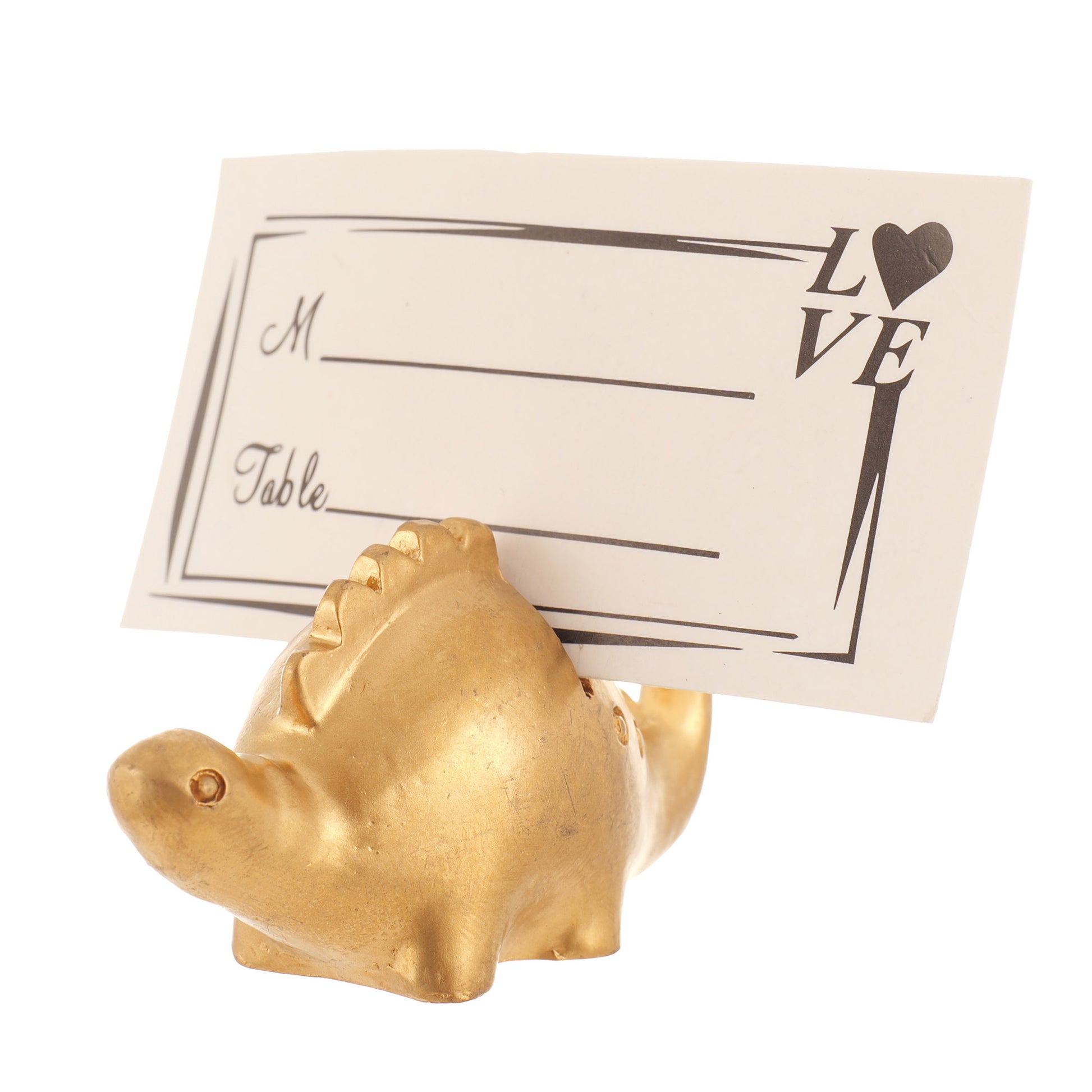 Suport metalic numere de masa si place card - DINOSAUR2 SM200108 - Green Print