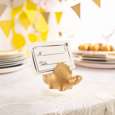 Suport metalic numere de masa si place card - DINOSAUR2 SM200108 - Green Print