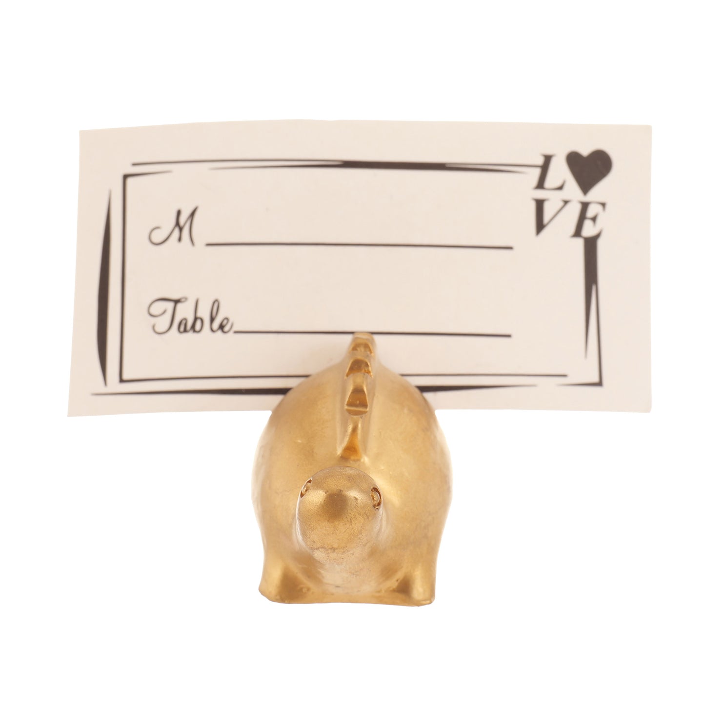Suport metalic numere de masa si place card - DINOSAUR2 SM200108 - Green Print