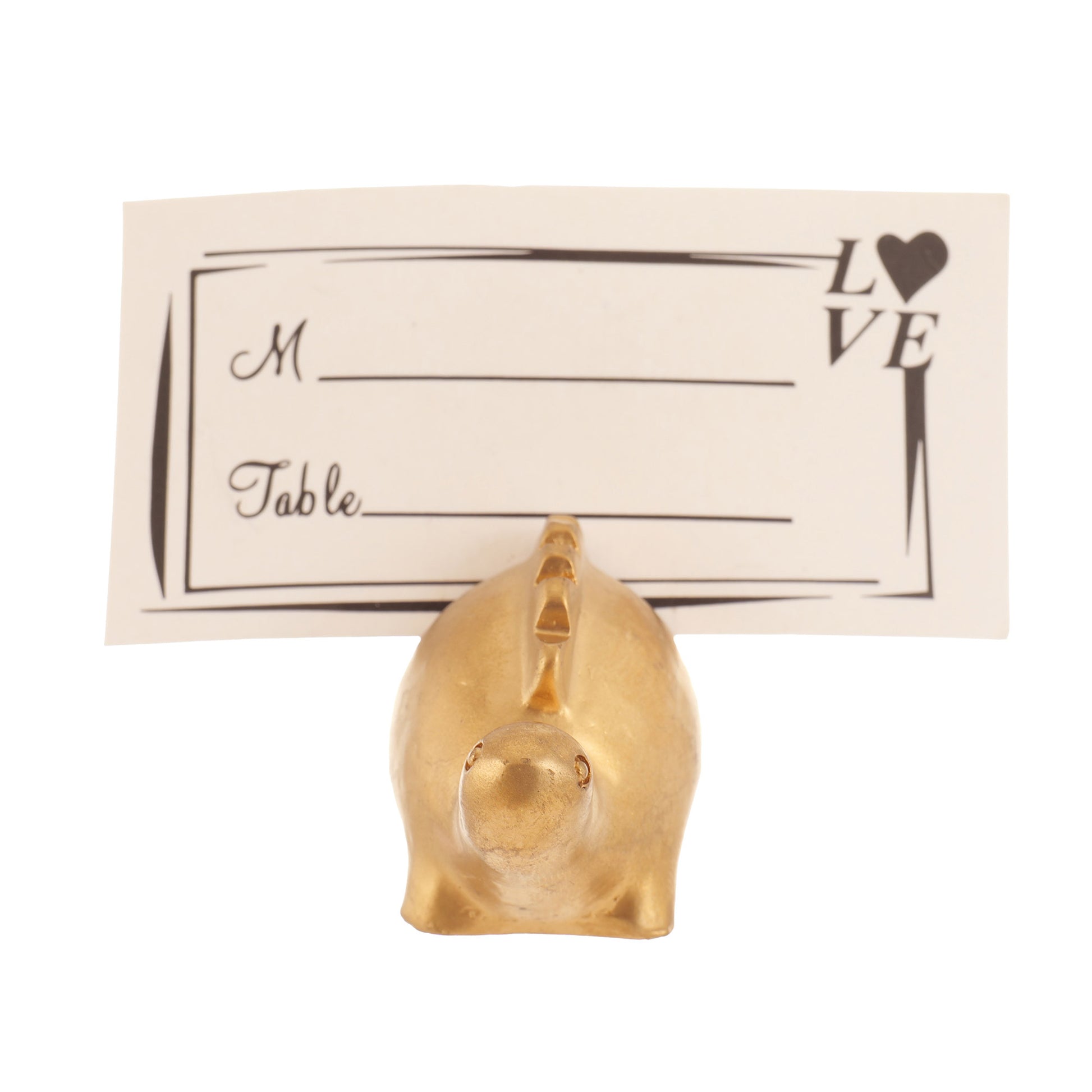 Suport metalic numere de masa si place card - DINOSAUR2 SM200108 - Green Print