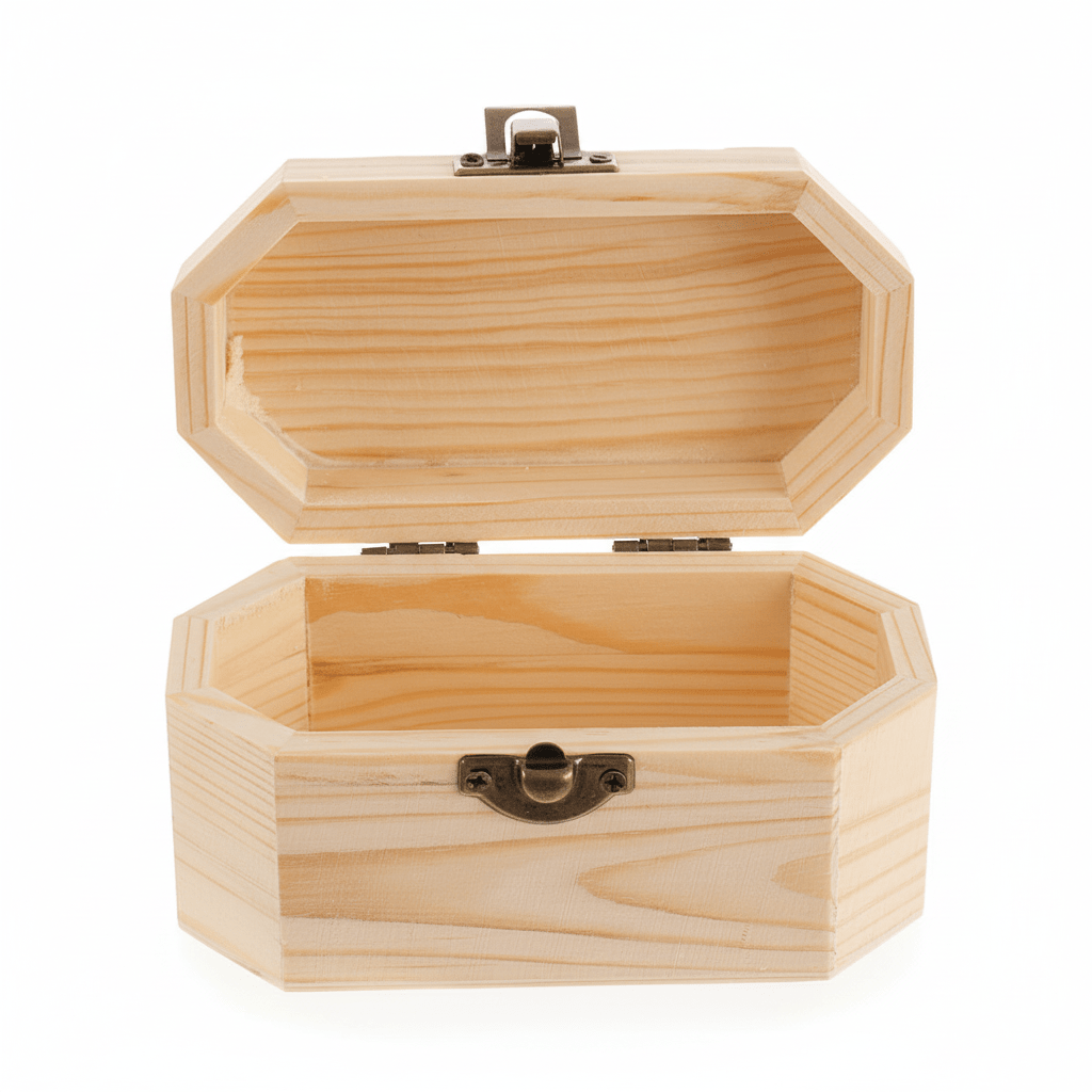 Cutie de lemn CHEST 12x6x6 WD124921 - Green Print