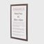 Black Madrid photo frame A3