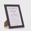 Leon black textured photo frame A5