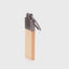 Engraveable keychain RUFUS wood+metal