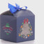 Christmas mug box with blue bow