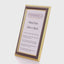 Athos brown+gold photo frame 13x18